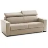Talamo Italia Canapé lit 3 places en tissu beige 220x95 cm