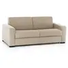 Talamo Italia Canapé lit 2 places en tissu beige 200x95h90 cm