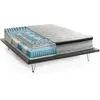 Talamo Italia Matelas double en mousse à mémoire de forme blanc 160x200 cm