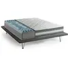 Talamo Italia Matelas simple en mousse à mémoire de forme blanc 80x190 cm