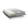 Talamo Italia Matelas double en mousse à mémoire de forme blanc 160x190 cm