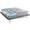 Talamo Italia Matelas simple en mousse à mémoire de forme blanc 80x200 cm