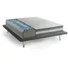 Talamo Italia Matelas simple en mousse à mémoire de forme blanc 80x190 cm