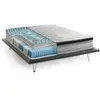 Talamo Italia Matelas demi-carré en Memory Foam blanc 120x200 cm