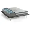 Talamo Italia Matelas double en mousse à mémoire de forme blanc 160x200 cm