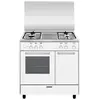 Glem - cuisinière gaz 49l 4 feux blanc ga85pmwh - ga85pmwh