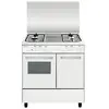 Piano de cuisson Airlux AA8PGWH2 - Butanette 80cm Gaz Blanc