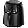 Midea MF-TN35D2 Friteuse à air 3,5 litres, Friteuse sans huile, température max 200  , 60 minutes Minuteur, fonctions multiples, noir