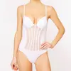 La Perla - Maillot de Bain 1 Pièce Graphique Couture blanc T.38/A