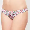 La Perla - Bas de maillot échancré Fleur de Plume fleuri turquoise 38