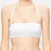 La Perla - Top bandeau Luxury Chain blanc/doré 36