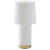 Fontana Arte - Lampe extérieur sans fil rechargeable Cameo - Blanc - M...