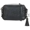 LIU JO Sac à épaule bandoulière noir pour femme - Logo Camera Case Nero 207110
