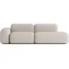 ATIO Canapé Modulable 3 Places Beige