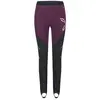 Pantalon long Montura Slick 2 violet foncé noir blanc femme - S