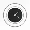 ARTI E MESTIERI horloge murale NUDO PICCOLO (Noir - Métal verni)
