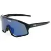 Lunettes KOO Demos noir avec verres Zeiss Blue Mirror