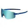 Lunettes de soleil Koo supernova - noir/bleu turquoise - TU