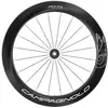 Campagnolo Roue Avant De Route Pista Carbon Tubular 12 x 65 mm