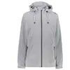 Cmp Veste imperméable à capuche femme gris L