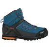 CMP Moon Mid WP - Chaussures trekking homme Deep Lake / Antracite 41