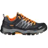 CMP Kids Rigel Low WP - Chaussures randonnée enfant Antracite / Flash Orange 38