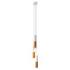 Creative Cables Lampe Suspendue Multiple Tub-e14 3 Falls With Bulbs