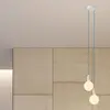 Creative Cables Lampe Suspendue Multiple 2 Falls With Light Bulb