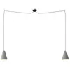 Creative Cables Lampe Suspendue Spider Funnel 2 Falls