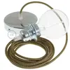 Creative Cables Lampe Suspendue Pendel Pour Abat-jour Rz24 Zigzag 50 Cm
