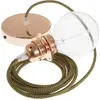 Creative Cables Lampe Suspendue Pendel Pour Abat-jour Rz24 Zigzag 50 Cm