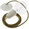 Creative Cables Lampe Suspendue Pendel Rz27 Zigzag 50 Cm