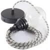 Creative Cables Lampe Suspendue Pendel Pour Abat-jour Rd54 Stripes 1 M