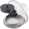 Creative Cables Lampe Suspendue Pendel Pour Abat-jour Rd64 Lozenge 1 M