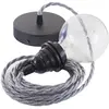 Creative Cables Tn02 50 Cm Hanging Lamp Pendel For Lampshade Gris