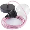 Creative Cables Lampe Suspendue Pendel Pour Abat-jour Rz08 Zigzag 50 Cm