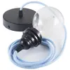 Creative Cables Lampe Suspendue Pendel Pour Abat-jour Rz11 Zigzag 50 Cm