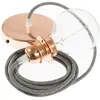 Creative Cables Lampe Suspendue Pendel Pour Abat-jour Rd74 Zigzag 50 Cm