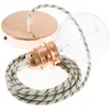 Creative Cables Lampe Suspendue Pendel Pour Abat-jour Rd54 Stripes 50 Cm