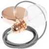 Creative Cables Lampe Suspendue Pendel Pour Abat-jour Rz04 Zigzag Diy 50 Cm