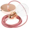 Creative Cables Lampe Suspendue Pendel Pour Abat-jour Rz09 Zigzag Diy 50 Cm