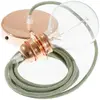 Creative Cables Lampe Suspendue Pendel Pour Abat-jour Rd72 Zigzag Diy 50 Cm