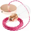 Creative Cables Tm08 1 M Hanging Lamp Pendel For Lampshade Rose