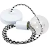 Creative Cables Lampe Suspendue Pendel Rp04 Bicolored 2 M