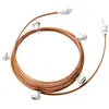 Creative Cables Guirlande Lumineuse 5 Ampoules Lumet System 7.5 M