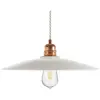 Creative Cables Lampe Suspendue Textile Plate 1.2 M