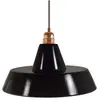 Creative Cables Textile Industrial Ceramics Hanging Lamp 1.2 M Noir