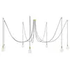 Creative Cables Lampe Suspendue Spider 7 Falls With Light Bulb