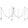 Creative Cables Lampe Suspendue Spider 7 Falls With Light Bulb