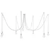 Creative Cables Lampe Suspendue Spider 7 Falls With Light Bulb